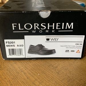 FLORSHEIM Men’s Steel Toe shoe 9.5